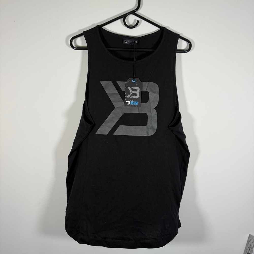 better bodies, black tank top nwt